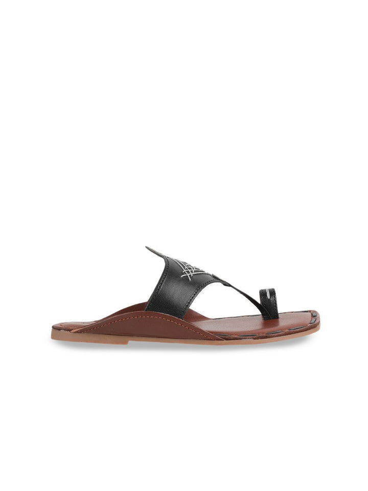 Mochi Leather Wedge with Buckles