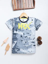 HRX by Hrithik Roshan Boys Printed T-shirt