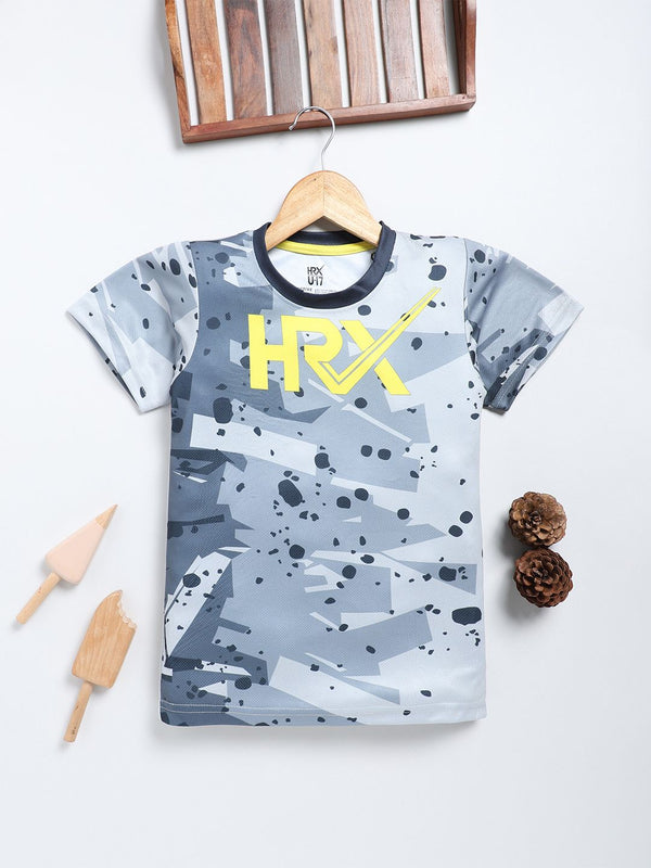 HRX by Hrithik Roshan Boys Printed T-shirt