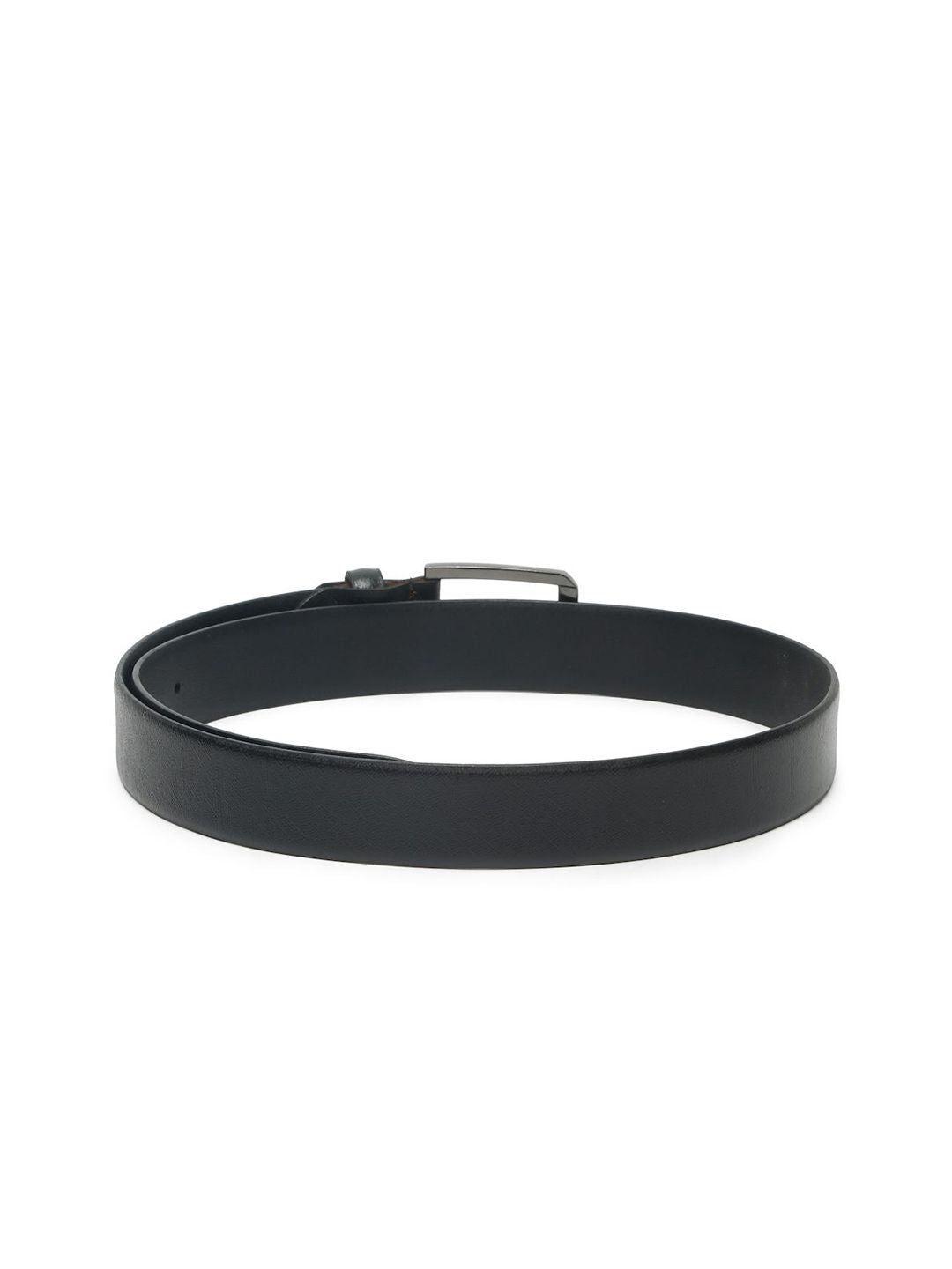 Teakwood Leathers Men Textured Leather Formal Belt