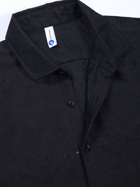 Thomas Scott Men Smart Slim Fit Cutaway Collar Textured Casual Shirt