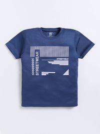 HRX by Hrithik Roshan Boys Typography Printed T-shirt