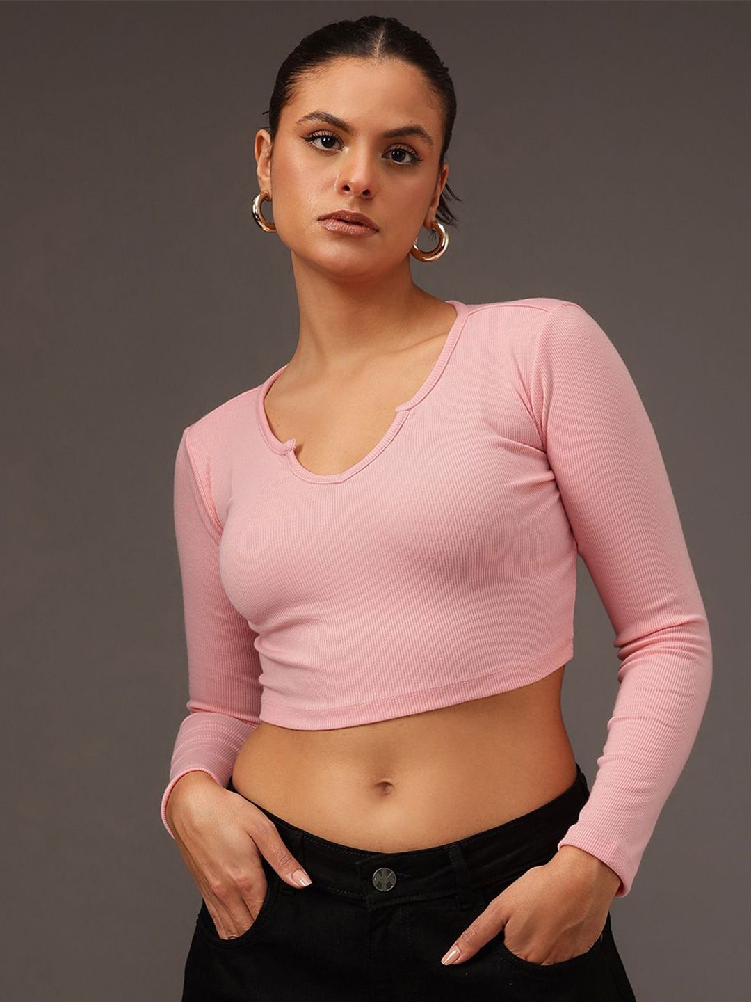STREET 9 Cotton Crop Top