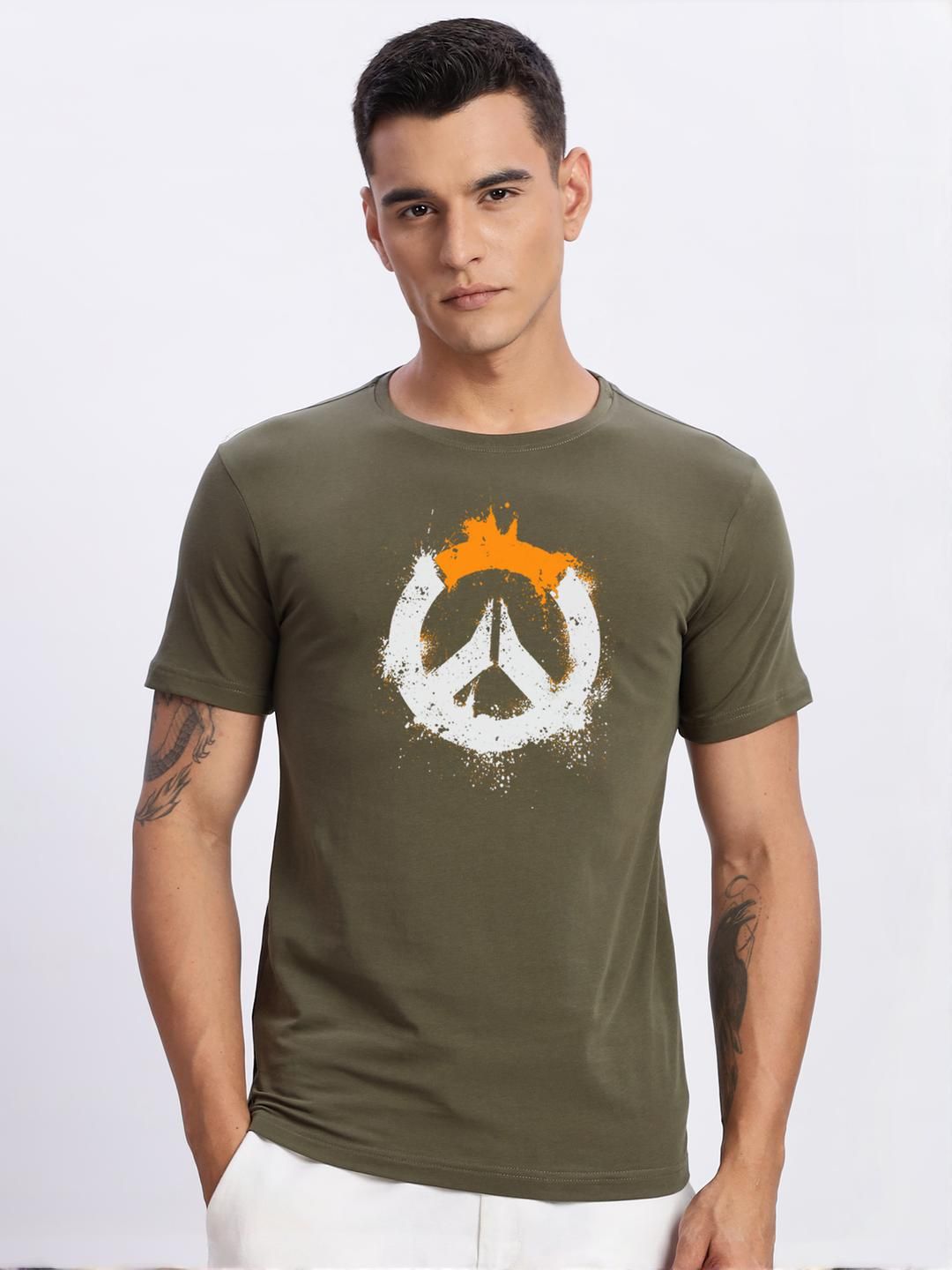 ADRO Men Olive Tshirts