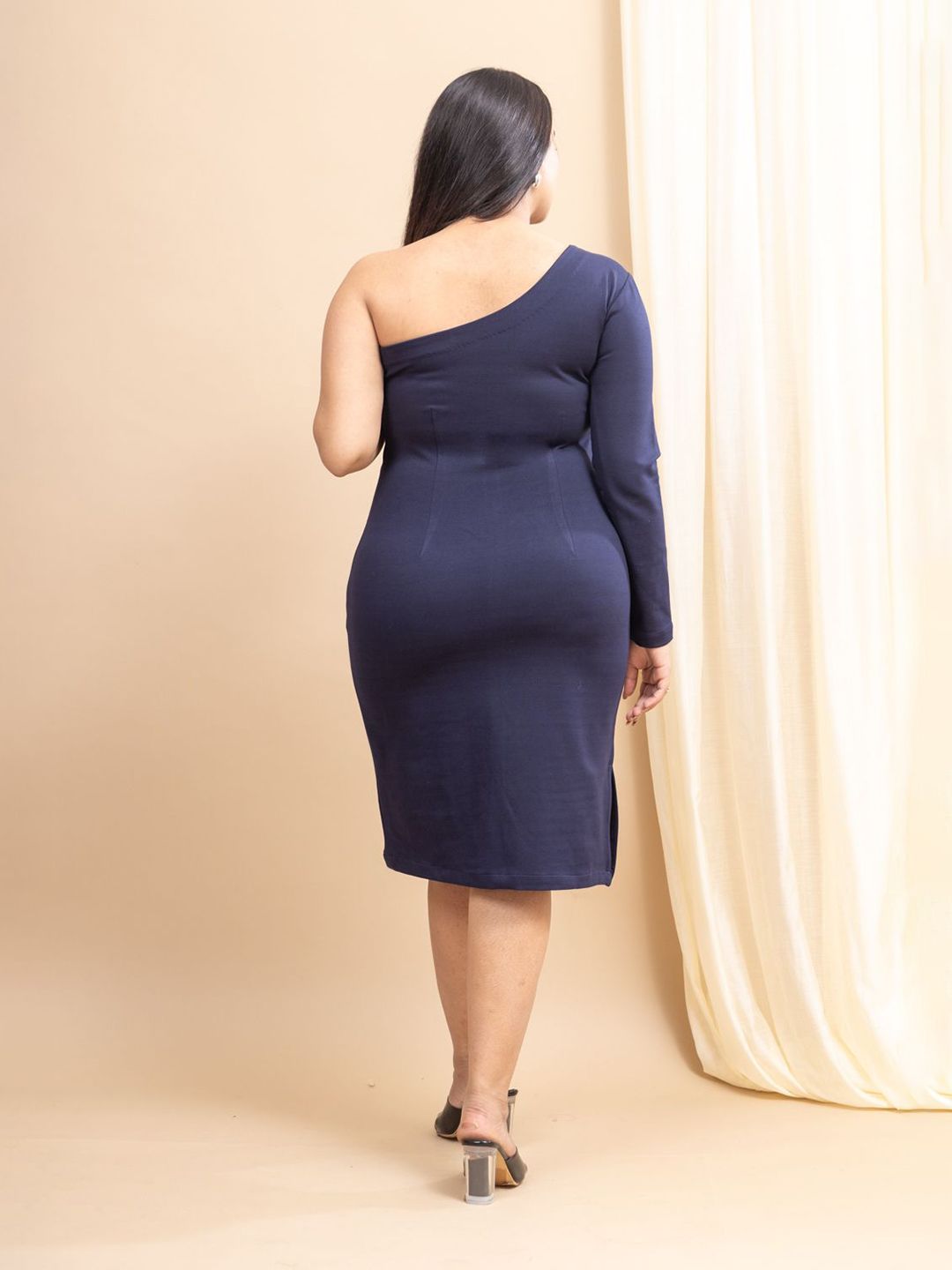 Mamicha Women One Shoulder Bodycon Dress