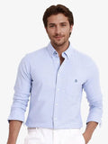 RARE RABBIT Men Comfort Spread Collar Solid Cotton Formal Shirt