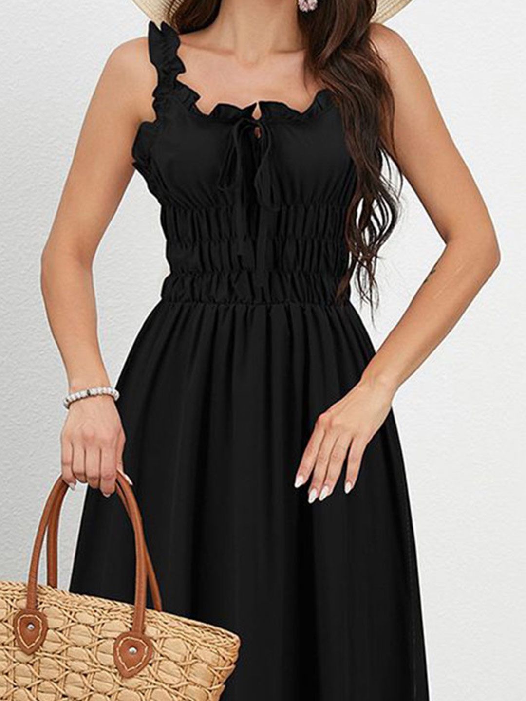 all about you Print A-Line Dress