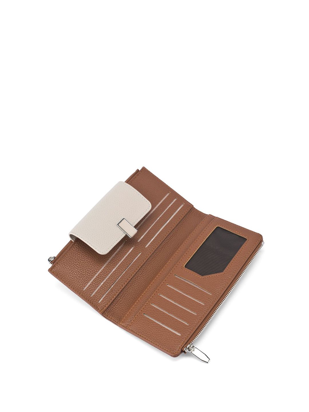 Lino Perros Avril Luxe Women Zip Detail Two Fold Wallet
