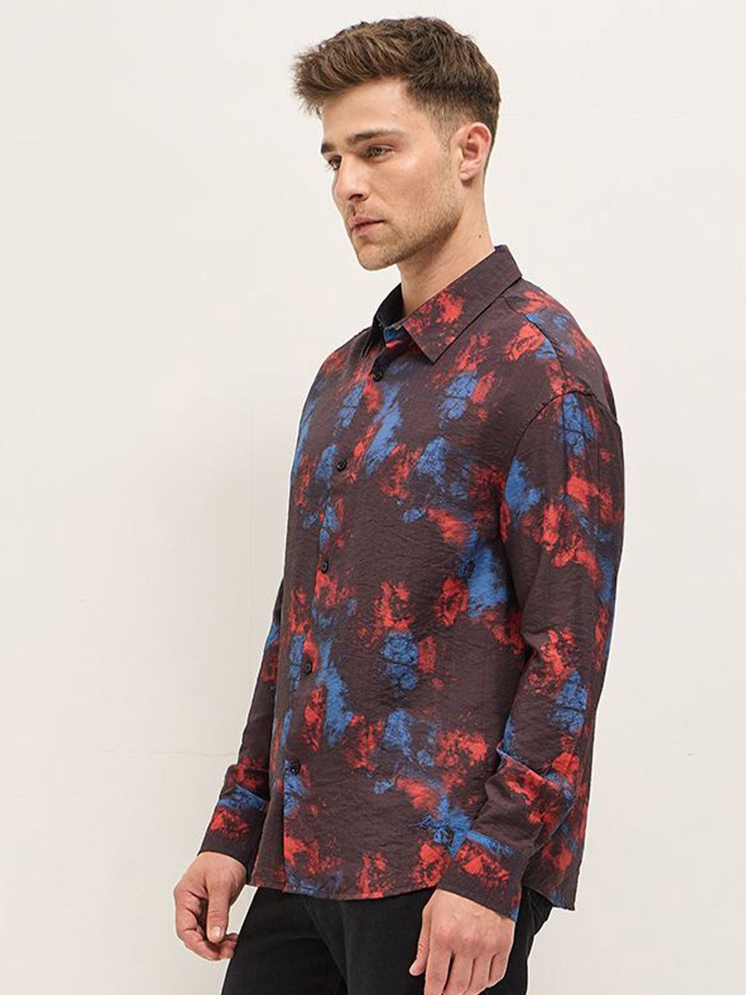 THE BEAR HOUSE Men Opaque Printed Casual Shirt