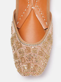 House of Pataudi Women Ethnic Embellished Mojaris