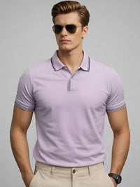 ADRO Men Polo Collar T-shirt