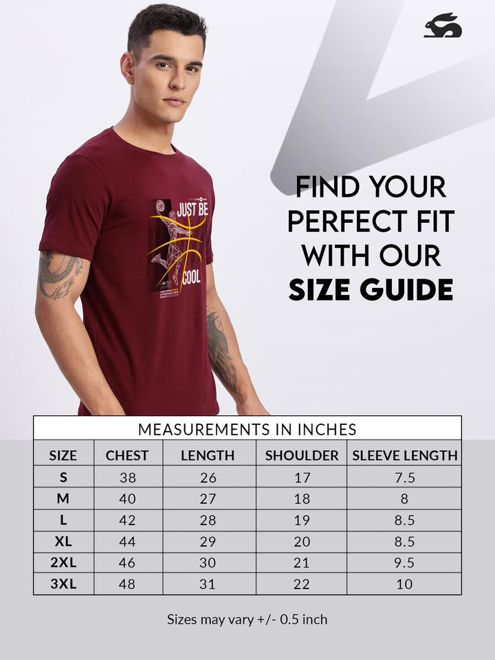 Tshirts ADRO Men Maroon