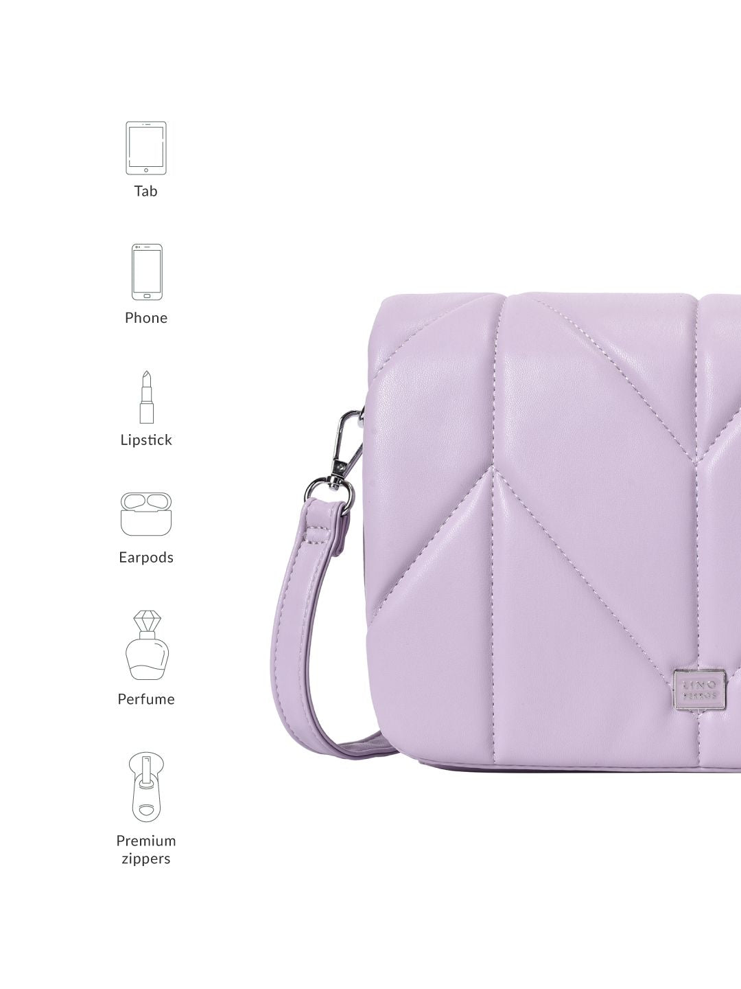Lino Perros Structured Sling Bag