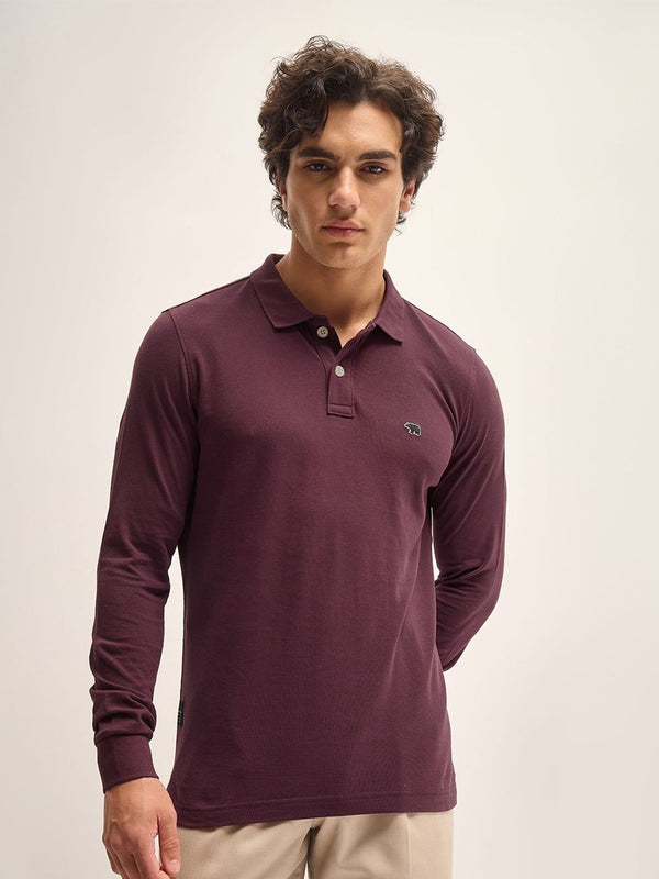 THE BEAR HOUSE Men Polo Collar T-shirt