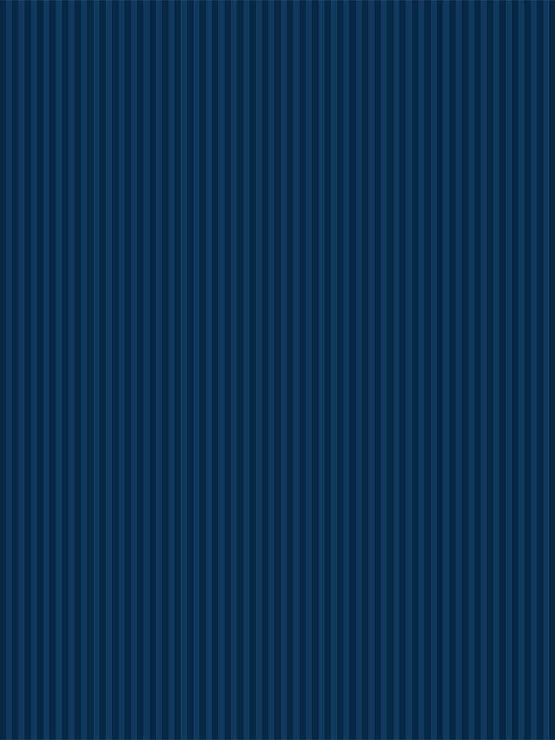 Story@home Navy Blue Striped 300 TC Queen Bedsheet Set 2.25 m X 2.50 m