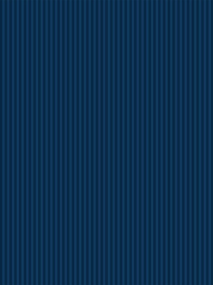 Story@home Navy Blue Striped 300 TC Queen Bedsheet Set 2.25 m X 2.50 m