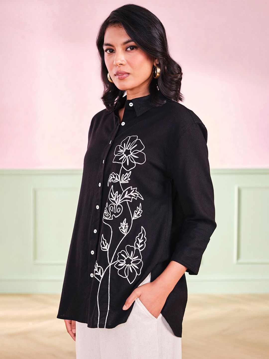 AND Women Floral Printed Top
