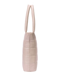 Lino Perros Oversized Structured Tote Bag with Quilted Detail
