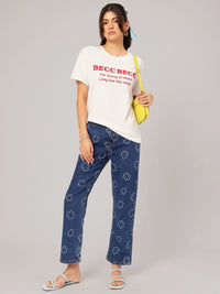 DressBerry Dreamy Delicates Storybook Style Printed Tee