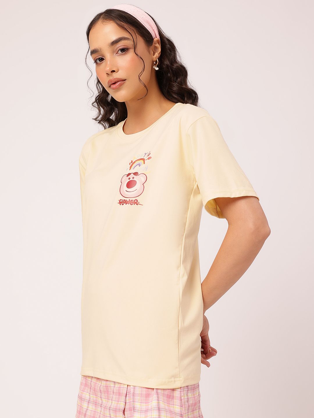 DressBerry Bear-y Cute Drop-It Sleeves Graphic Tee