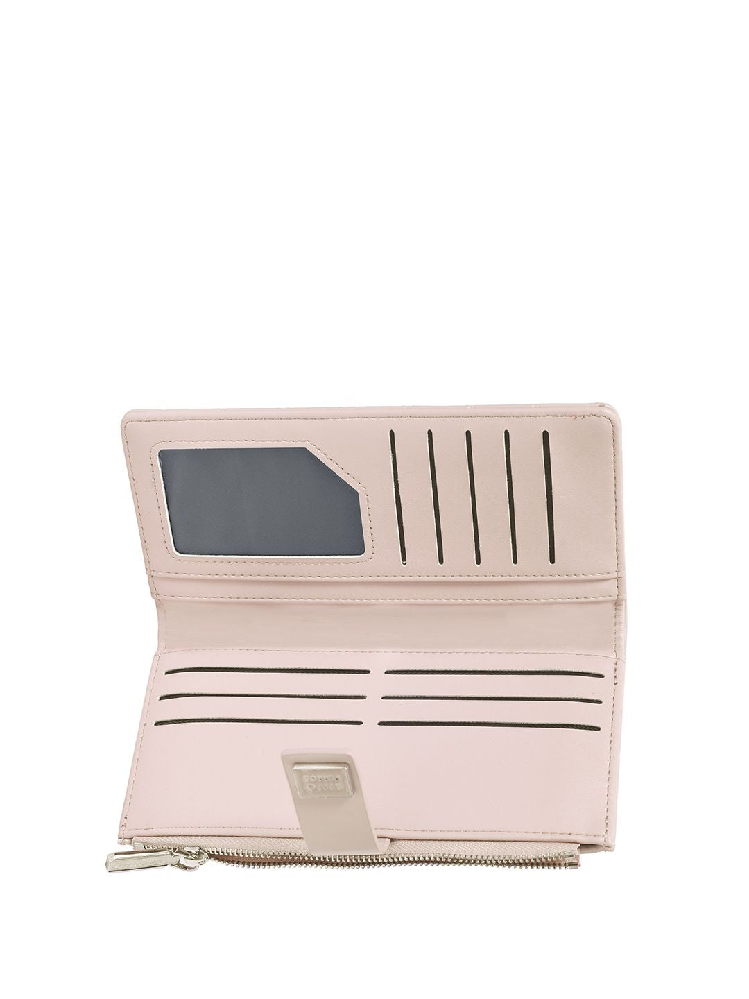 Lino Perros Women Geometric Textured Two Fold Wallet