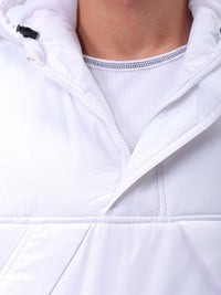 The Indian Garage Co Men Hooded Slim Fit Bomber Jacket