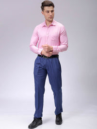 The Indian Garage Co. X Luxe Men Spread Collar Solid Slim Fit Formal Shirt