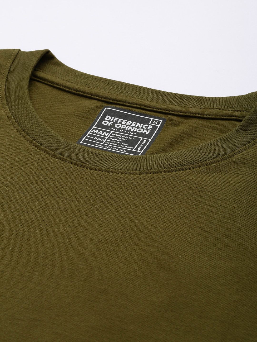 Difference of Opinion Men Pure Cotton T-shirt