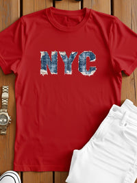 ADRO Typography Printed Short Sleeves Cotton Regular Fit T-shirt