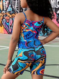 YK Girls Printed Top with Shorts