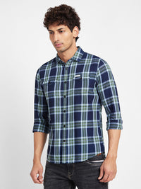 Being Human Classic Slim Fit Tartan Checks Casual Shirt
