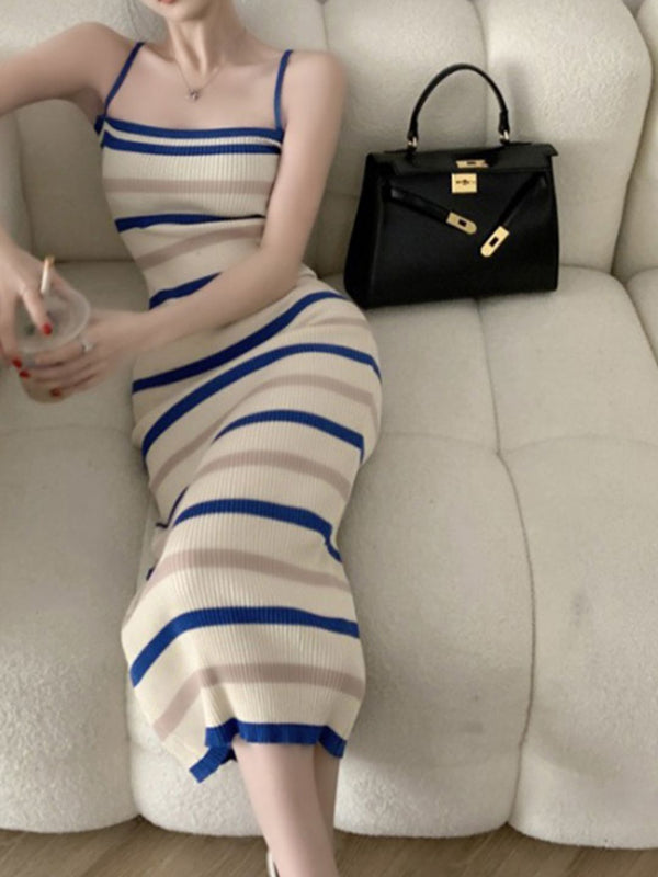 DressBerry Striped Bodycon Dress