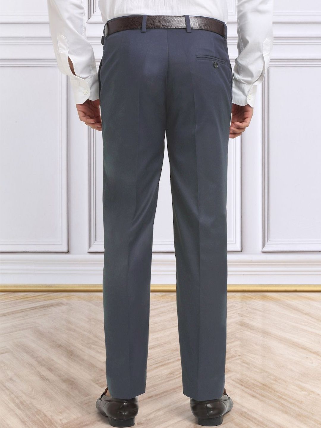 Moda Rapido Men Slim Fit Easy Wash Trousers