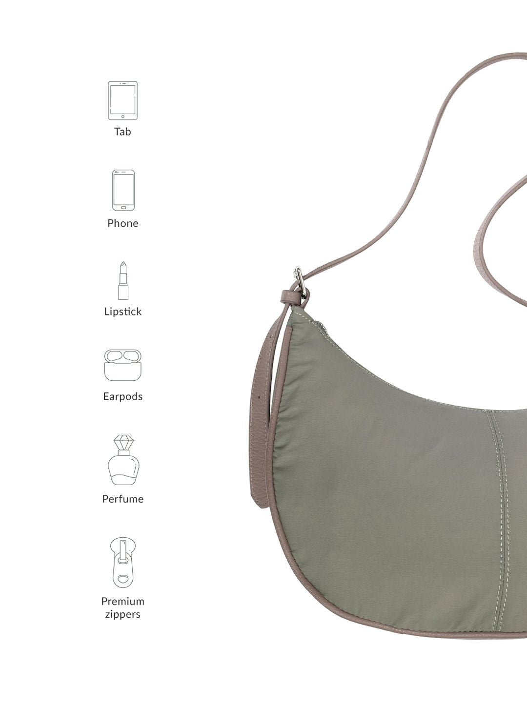 Lino Perros Structured Sling Bag