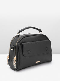 DressBerry Textured Structured Handheld Bag