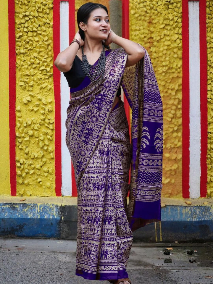 KALINI Ethnic Motifs Art Silk Saree