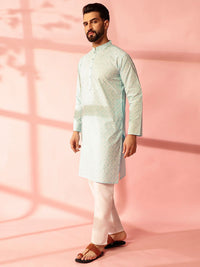 Kurta Biasa Bercetak Bunga Anouk Lelaki dengan Piyama
