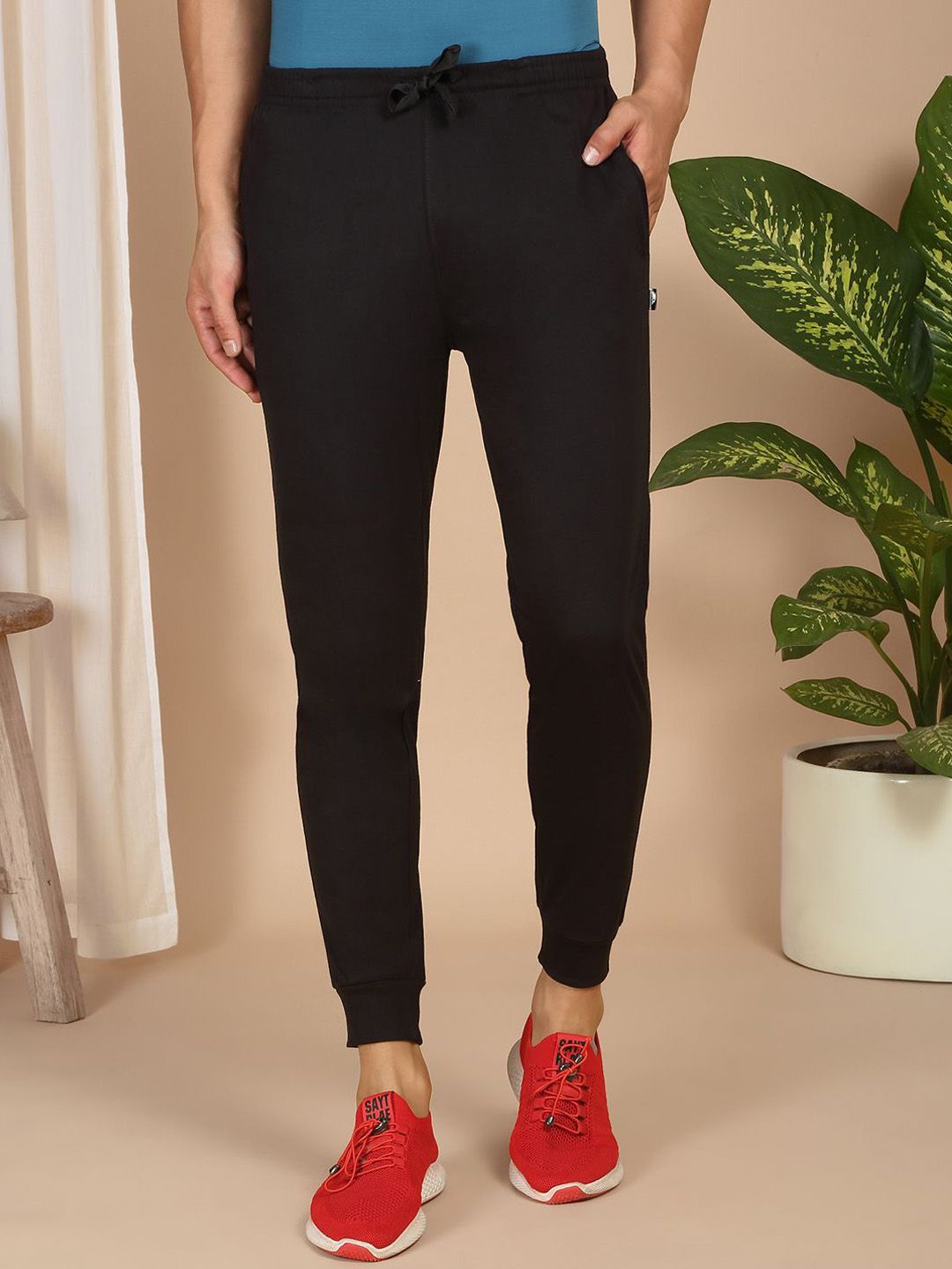 Sweet Dreams Men Cotton Mid-Rise Regular Fit Joggers