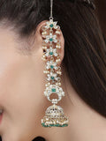 Karatcart Gold Plated Kundan Studded Jhumkas Anting -anting