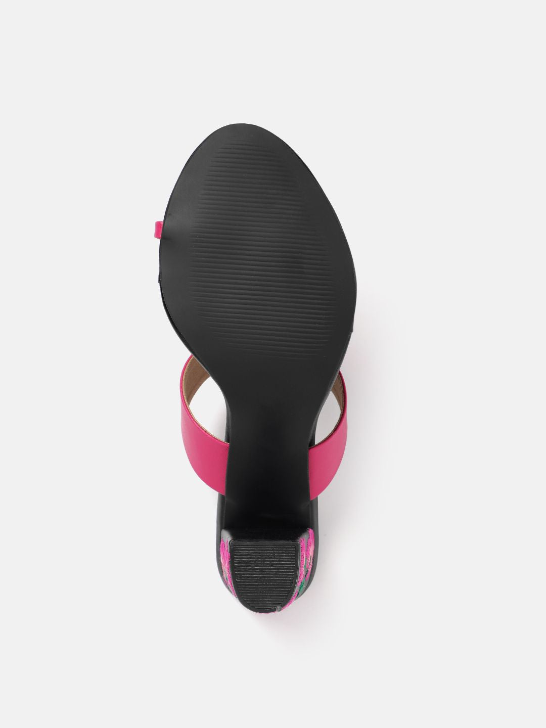 House of Pataudi Open Toe Block Heels