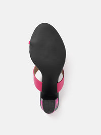 House of Pataudi Open Toe Block Heels