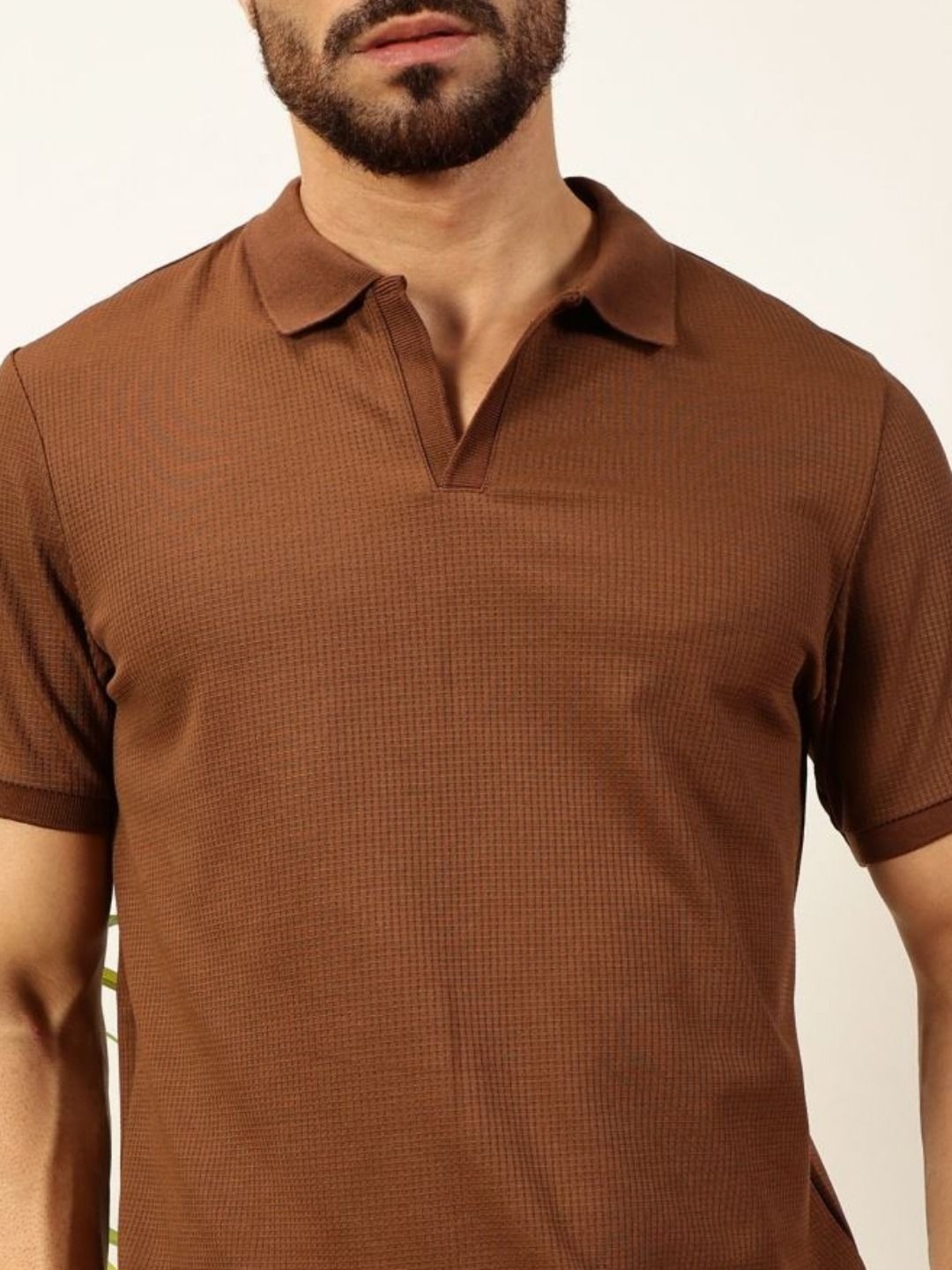 Thomas Scott Men Anti Odour Solid Polo Collar T-Shirt