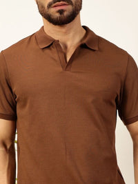 Thomas Scott Men Anti Odour Solid Polo Collar T-Shirt