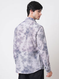 VASTRADO Men Classic Slim Fit Opaque Printed Casual Shirt