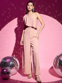 Berrylush Women Basic Jumpsuit with Ruffles