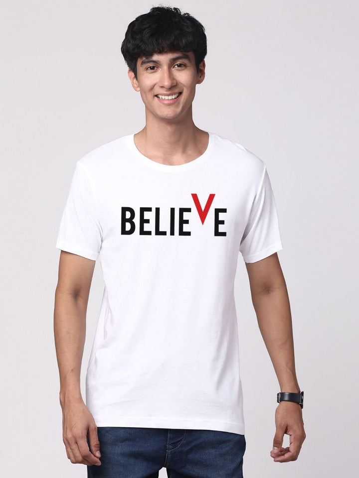 ADRO Men Pack of 3 Typography Printed Round Neck Cotton T-shirts