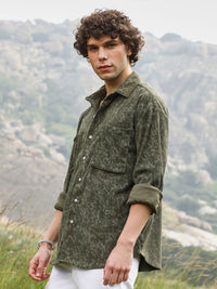 Campus Sutra Men Comfort Opaque Casual Shirt