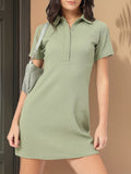 DressBerry Softly Structured Self-Designed Mini T-shirt Dress
