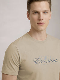 ADRO Men Typography Printed T-shirt