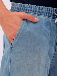 The Indian Garage Co Men Solid Mid-Rise Relaxed Fit Jeans
